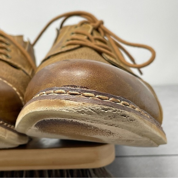 Steve Madden Brown TABLOID Leather Lace Up Oxford Shoes US 11.5 Mens - Picture 11 of 11